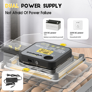 Wonegg EW-48H thương mại trứng auto-độ ẩm lồng ấp-Điện kép an toàn, độ bền cao xây dựng, 98% nở thành công - Product Image 3