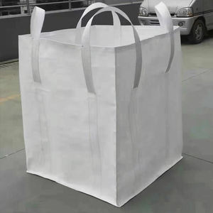 Vente en gros de sacs jumbo de haute qualité 90*90*110 produits ponctuels en vrac sac de tonne récupérable à fond plat entièrement ouvert pour l'agriculture - Product Image 5