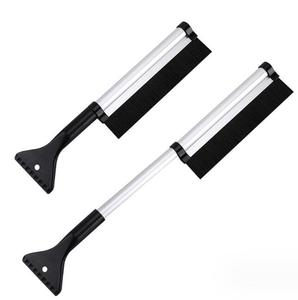 Rascador de hielo para coche, rompehielos para parabrisas, cepillo de limpieza rápida para vidrio, herramienta limpiadora de nieve, ventana automática, pala de cepillo para nieve de invierno - Product Image 1