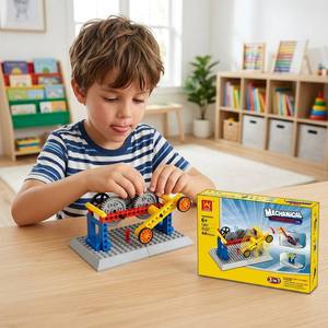 Juego <span class=keywords><strong>de</strong></span> Bloques <span class=keywords><strong>de</strong></span> Construcción <span class=keywords><strong>de</strong></span> Ingeniería Mecánica, 44 Piezas, 3 en 1, Modelo <span class=keywords><strong>de</strong></span> Avión con Engranajes STEM, <span class=keywords><strong>Juguete</strong></span> Educativo <span class=keywords><strong>de</strong></span> Construcción para Niños <span class=keywords><strong>de</strong></span> 6 Años en Adelante - Product Image 6