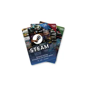 Vente populaire de cartes-cadeaux Steam 50 $ Codes d'échange