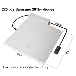 65W 85W 120W 150W Bảng điều khiển quang phổ đầy đủ trong nhà dẫn thực vật phát triển ánh sáng độ sáng cao Veg nở <span class=keywords><strong>COB</strong></span> SMD Chip Nhôm Cơ thể Dimmable - Product Image 6