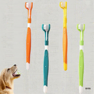 Cepillo de Dientes Ecológico para Mascotas Rarlon <span class=keywords><strong>DB</strong></span>-1, Multicolor, de 3 Lados, 360 Grados, Cuidado Dental, Salud Bucal para Perros, Venta al Por Mayor de Fábrica - Product Image 3