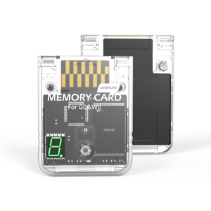 Tarjeta de memoria de 128MBytes para Nintendo GameCube con pantalla Digital, tarjeta de memoria GC para Wii (RVL-001), accesorios para consolas de juegos Retro - Product Image 1