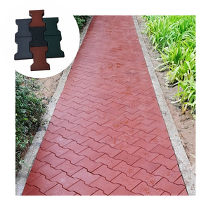 Anti deslizamento bloqueio cão osso borracha revestimento Paver para cavalo estável telhas - Product Image 6