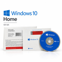 Système d'exploitation Microsoft Windows 10 Home sur DVD avec clé de produit COA, version complète, activation prête à l'emploi, en stock