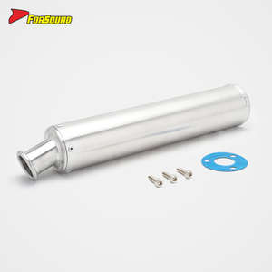 Silencieux de tuyau d'échappement JHA en acier inoxydable <span class=keywords><strong>pour</strong></span> motos universelles - Product Image 3