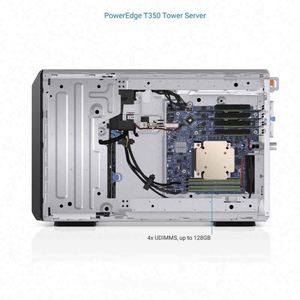Serveur DELL PowerEdge Inter Xeon CPU Processeur Ordinateur de Bureau Tour Serveur T350 - Product Image 6