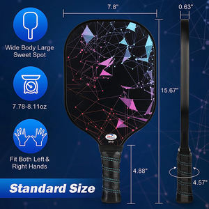 Benutzer definierte Usapa zugelassene Graphit Pickle Ball Schläger - Product Image 3