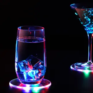 מועדון בר בית מסיבה צבע שינוי תאורה LED תחתית מהבהב בקבוק נורה