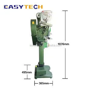 button 7mm multi punch riveting automatic snap fastening machine
