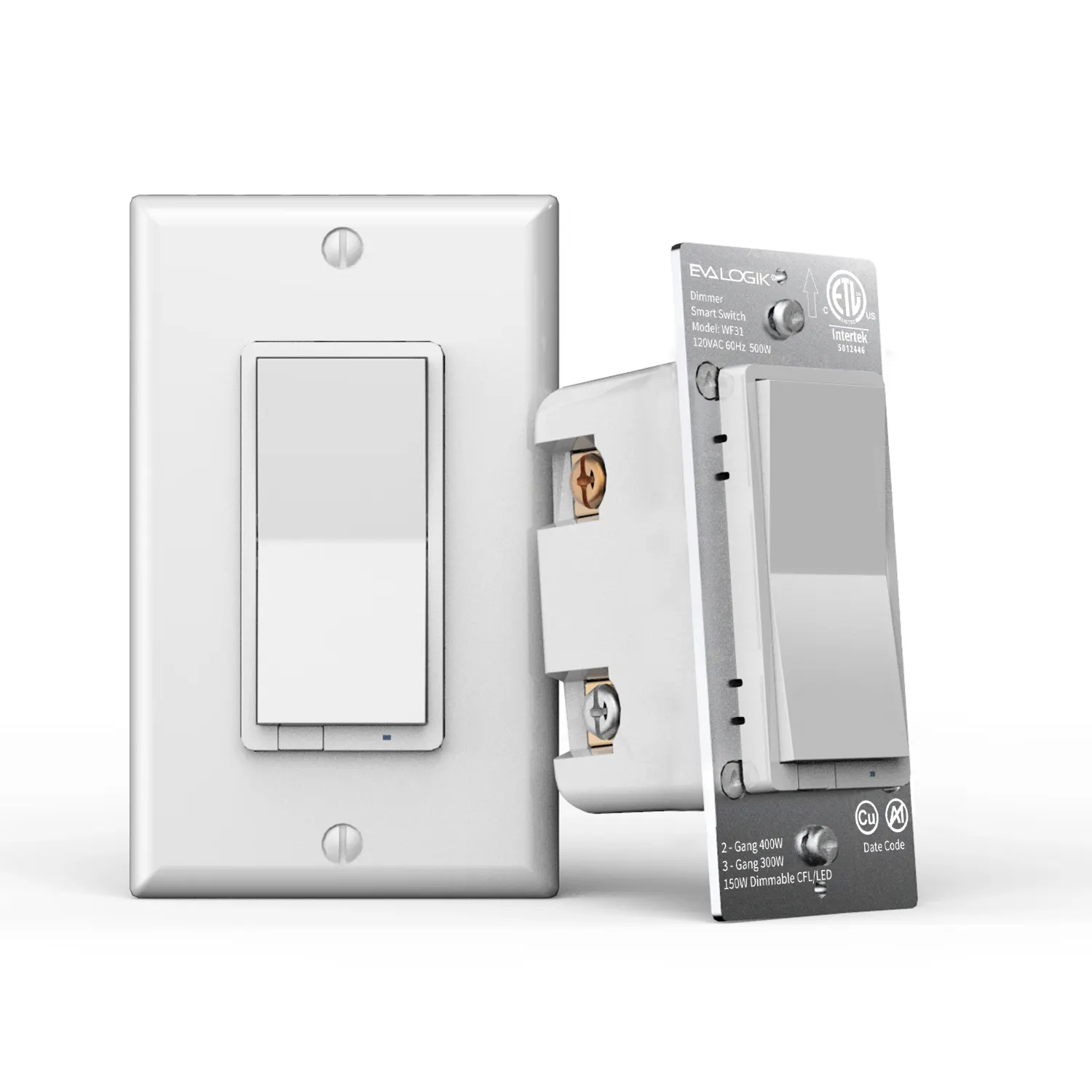 Luxury Home Automation Apple HomeKit Zigbee US Standard Dimmer Smart Switch 3 Way Wifi Touch Light Dimmer Switch Wall