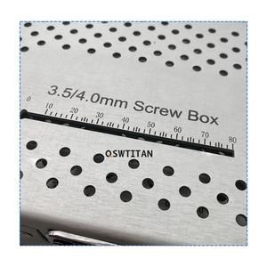 กล่องใส่สกรูสำหรับศัลยกรรมกระดูก ขนาด 3.5 และ 4.0 มม. จำนวน 1 ชิ้น - Product Image 4