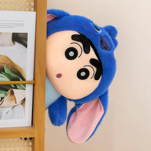 22cm-45cm se <span class=keywords><strong>transformer</strong></span> <span class=keywords><strong>en</strong></span> petite nouvelle poupée <span class=keywords><strong>dessin</strong></span> <span class=keywords><strong>animé</strong></span> créatif croix s'habiller poupée bleue <span class=keywords><strong>en</strong></span> peluche cadeau d'anniversaire pour enfants - Product Image 6