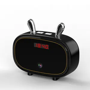 Bluetooth Wifi Clock 1080p Detector Camera Smart Mini Camera 10 Hour Recording