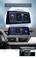 Écran tactile GPS de navigation Android 10,25 pouces 8+128G Qualcomm 8 cœurs pour BMW X1 E84, mise à niveau du système multimédia