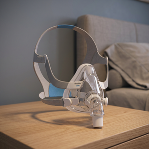 Masque facial complet en plastique F20 par Reliable Cushion Seal avec fonctionnement silencieux, sangle de tête réglable, soutien pour le sommeil - Product Image 3