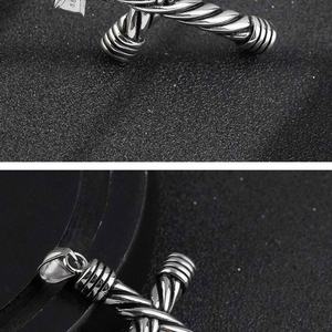 Collares con Colgantes de Cruz Vintage para Hombre y Mujer, Joyería Religiosa de Acero Inoxidable que Nunca se Desvanece - Product Image 5