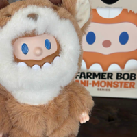 Boneka Gantungan Kunci Vinyl Lucu FARMER BOB Blind Box Asli dari Finding Unicorn, Hadiah untuk Anak Perempuan