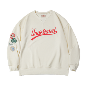 Sweatshirt für Frauen Maden Damen Sweatshirt Raglan Ärmel Brief druck Loose-FIt Casual Color block Langarm Pullover Herbst - Product Image 6