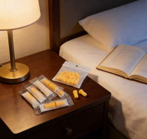 Tapones para los Oídos Desechables de Espuma OEM 1100, Reducción de Ruido de 29dB, Insonorizantes, Paquete en Inglés, Hechos en China - Product Image 3