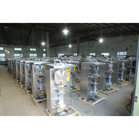 Machine d'emballage automatique électrique pour sachets de liquides, eau, boissons, produits alimentaires, avec moteur central PLC, pour pochettes en plastique