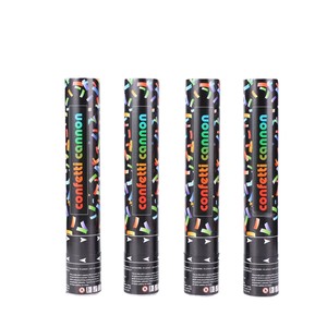 Canon à Confettis Carré Coloré de 30 CM à Tirer à la Main pour Fêtes et Célébrations – Tube Lanceur de Confettis pour Décorations de Fêtes et Festivals - Product Image 6