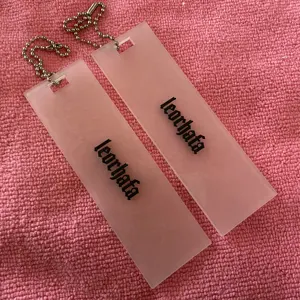 beautiful design soft transparent silicone rubber hangtag,clear logo PVC rubber hang tag for apparel