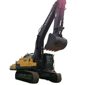 Used 48 Ton Large Tracked Excavator Volvo Ec480 High Energy Efficiency And Low Fuel Consumption