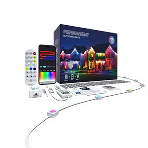 Waterproof LED Eaves Strip Light IP67 <b>RGB</b> Full Color Outdoor Decorative Lighting - Product Image 1