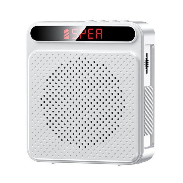Digital Display Portable Teaching Amplifier with Bluetooth Wireless 2.4G DSP Anti Feedback FM TF USB Playback Type C Charging