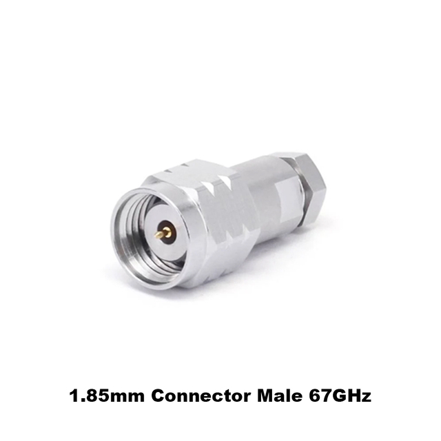 1.85mm RF Connector 67GHz Coaxial Connector 50 Ohm Millimeter Wave Connector for Satellite Communication Test and Measurement