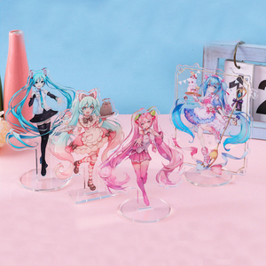 Tùy chỉnh in phim hoạt hình anime Acrylic Keychain hình hiển thị đứng cầu vồng Holographic rõ ràng Acrylic Standee - Product Image 2