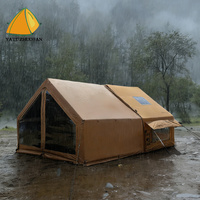 Tente gonflable Mushe Summer Night 6.3+Expansion en coton, une chambre, un salon, 5-8 personnes, ouverture automatique rapide, portable