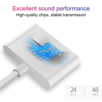 Adaptateur audio double prise casque et câble de charge pour iPhone 12 11 X 8 7 6 10 – Répartiteur de charge compatible iOS