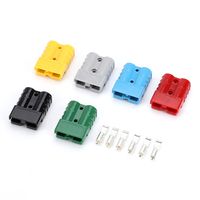 Connecteur de charge de batterie gris à courant élevé 50A 600V connecteur de prise à 2 broches pour chargeur DC-DC et câblage DC-DC