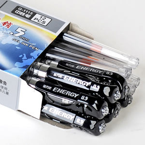 Genvana סיטונאית עטים להחלפה כדור קצה עט stylo עט שקוף עט 0.5 מ "מ ג 'ל עם כלובים - Product Image 2