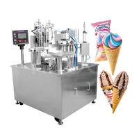 HNOC Communion Jelly Yaourt Eau minérale Gobelet à glace Machine automatique pour remplir et sceller les emballages