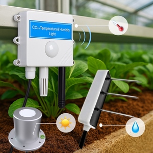 Thông minh IOT Lora Chất Nền Giám Sát Kit Với 4in1 Khí Hậu Cảm Biến Par Cảm Biến Ánh Sáng Và Đất Nhiệt Độ Độ Ẩm Cảm Biến - Product Image 1