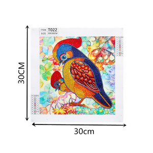 Pintura <span class=keywords><strong>de</strong></span> diamantes en forma <span class=keywords><strong>de</strong></span> <span class=keywords><strong>loro</strong></span> para decoración <span class=keywords><strong>de</strong></span> pared, pintura <span class=keywords><strong>de</strong></span> Arte <span class=keywords><strong>de</strong></span> cristal con taladro parcial 5D, arte <span class=keywords><strong>de</strong></span> moda - Product Image 6