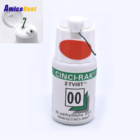 Fils De Rétraction Gingivale Dentaire - Taille 0/00/000/1/2 - 2 Mètres Par Flacon - Pour Laboratoire Ou Cabinet