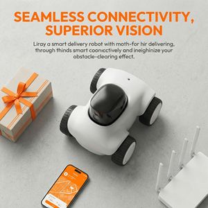 Telecamera Intelligente per Animali Domestici 1080P HD WiFi, Videocamera di Monitoraggio per Cani e Gatti con Visione Notturna, Rilevamento del Movimento, Controllo Remoto tramite APP, Telecamera di Sicurezza per Interni - Product Image 3
