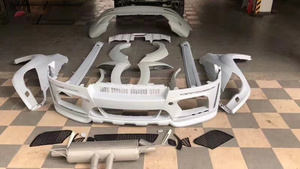 BTC nouvelle haute qualité pour <span class=keywords><strong>X6</strong></span> X6M E71 pour Style Wide Body Kit pare-chocs avant arrière 4 sorties échappement Central - Product Image 2