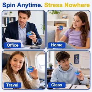 Juguete Sensorial Antiestrés Multicolor para Niños y Adultos, Spinner Giratorio y de Presión, Venta al Por Mayor - Product Image 6
