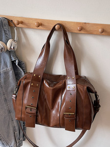 New Trendy Casual Minimalist Shoulder Crossbody Bag Winter Large Capacity Vintage <b>Tote</b> Bag for Women - Product Image 2