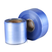 Film thermorétractable en PVC, rouleau de film plastique souple soluble dans l'eau pour l'emballage de produits, fenêtres et portes