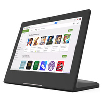 Tablette Android intelligente professionnelle de bureau en forme de L, 14 pouces, 1080P, Quad Core, 4G LTE, 32 Go, WiFi, Bluetooth, NFC, tablettes Android 14 pouces