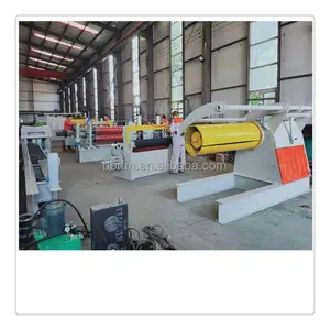 simple steel metal sheet coil slitting/slitter machine price