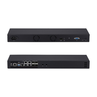 Q20332G9-1U C3758 4x SFP+ 10GbE 5x 2.5GbE LAN PfSense OPNsense Firewall Server Mini PC para Proxmox VE o TrueNAS