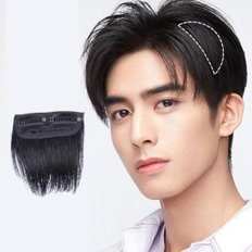 Parrucca con capelli laterali da uomo semplice stile Dandy di fascia alta con extension e parrucche - Product Image 1